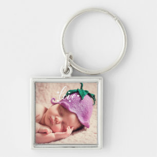 Personalize your own photo keychain