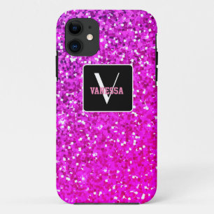 Personalize Your Own Pink Speckle iPhone 11 Case