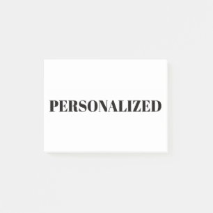Personalize Your Own Post-it Notes