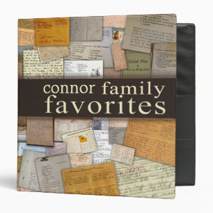 Personalize your own recipe binder - 1 1/2 inch