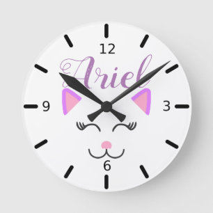 Personalize your own round clock