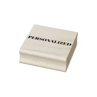 Personalize Your Own Rubber Stamp