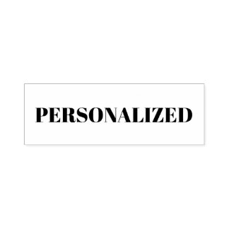 Personalize Your Own Self-inking Stamp