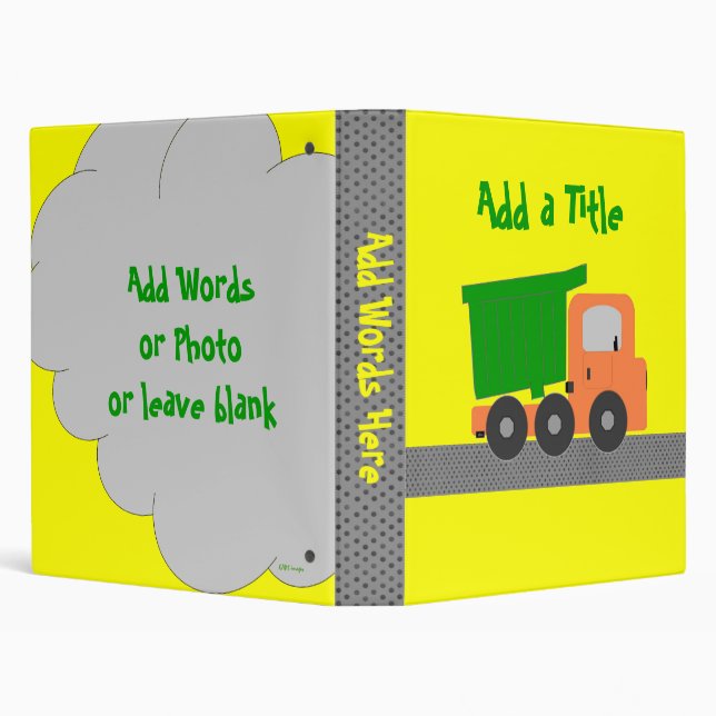 Personalize your Truck Binder (Background)