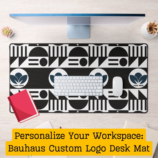 Personalize Your Workspace: Bauhaus Custom Logo Desk Mat (Personalize Your Workspace: Bauhaus Custom Logo Desk Mat)