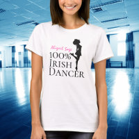 Personalized 100% Irish Dancer Hard Shoe Dance