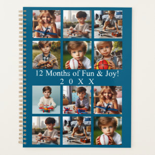 Personalized 12 Family, Friends or Travel Photos Planner