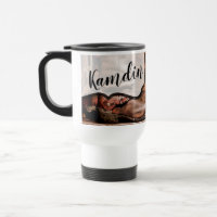 Personalized 15 ounce coffee mug Cowboy Boots Barn