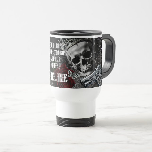 Personalized 15 ounce coffee mug Haunting Adeline  (Front Right)
