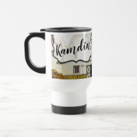Personalized 15 ounce coffee mug Sunset Barn Count