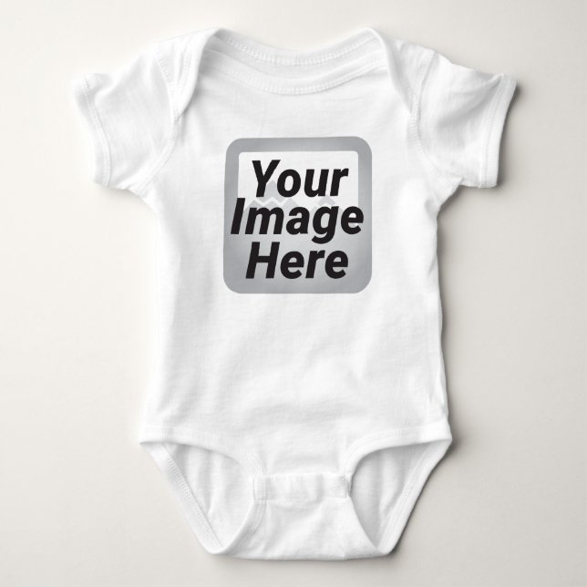 Personalized 18 Months Baby Bodysuit (Front)