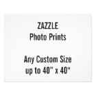 Personalized 18” x 14" Photo Print, or custom size