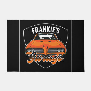 Personalized 1969 Ram Air 400 Muscle Car Garage Doormat