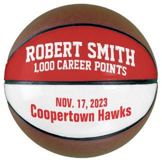 Personalized 1,000 Point Basketball
