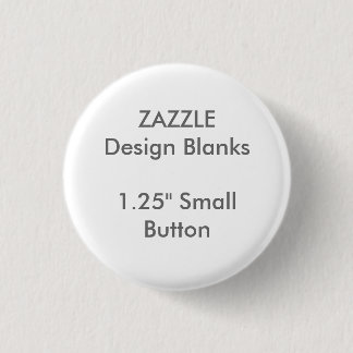 Personalized 1.25" Small Round Button Pin Template