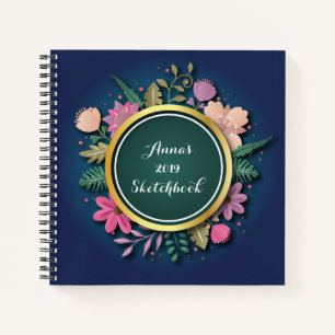 Personalized 2019 Sketchbook Notebook