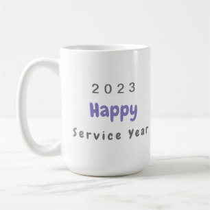 Personalized 2023 Happy Service Mug
