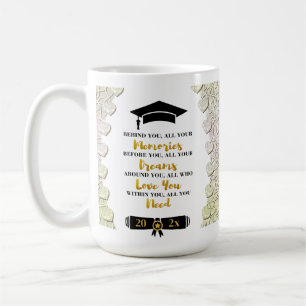 Personalized 2024 Graduation Photos Student Gifts Coffee Mug