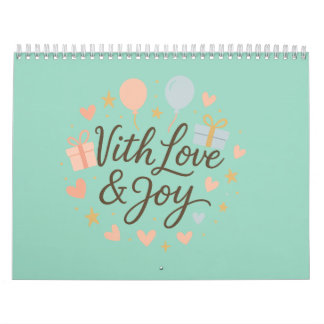 Personalized 2025 Calendar – Stylish, Functional &