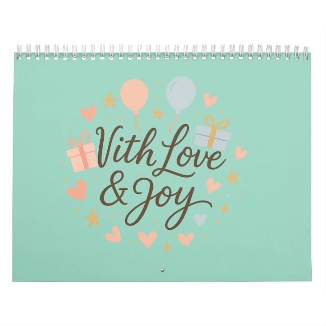 Personalized 2025 Calendar – Stylish, Functional & (Cover)