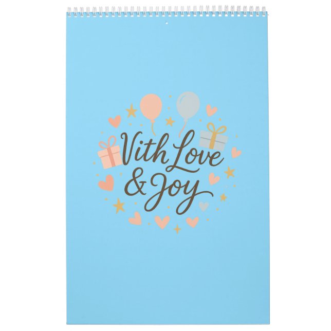 Personalized 2026 Calendar – Custom, Elegant (Cover)