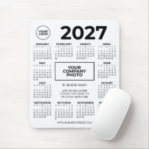 Personalized 2027 Calendar Business