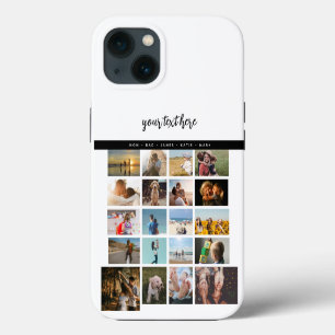 Personalized 20 Photo Family Love Memories iPhone 13 Case