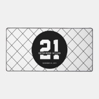 Personalized 21st Birthday Modern and Elegant