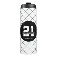 Personalized 21st Birthday Modern and Elegant