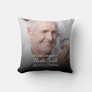 Personalized 2-photo "In loving memory" pillow