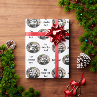 Personalized 2-Photo Wrapping Paper