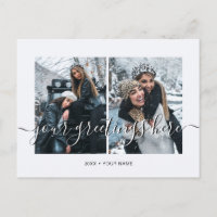 Personalized 2 photos Universal Greetings