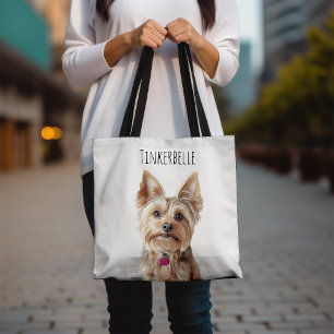 Personalized 2-Sided Pet Photo Tote Bag