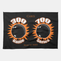 Personalized 300 Game & 700 Series Bowling