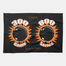 Personalized 300 Game & 800 Series Bowling Kitchen