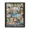 Personalized 30 Photo Collage Black