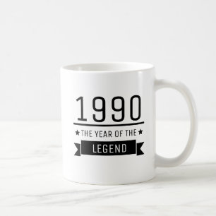 Personalized 30Birthday, The Year of The Legend, Coffee Mug