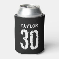 Personalized 30th Birthday Gag Gift Can Cooler