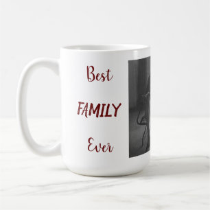 Personalized 3-Photo Best Family Ever  Coffee Mug