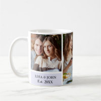 Personalized 3 Photo Collage Coffee Mug
