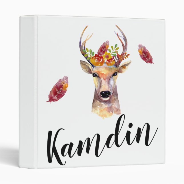 Personalized 3 Ring Scrapbook I would be a dog bec Binder (Front/Spine)