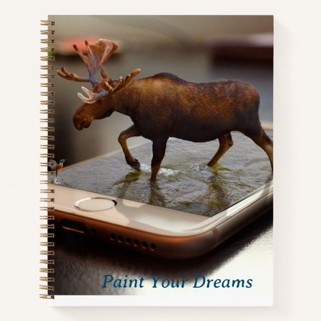 Personalized 3D Mobile  Notebook (Front)