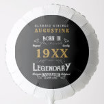 Personalized 40th Birthday Balloon<br><div class="desc">Personalized 40th birthday balloons celebrating the "Birth Of A Legend". Add the name and details using our simple template. We also have a range of gifts and party supplies to match.</div>