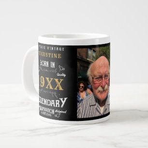 Personalized 40th Birthday Large Coffee Mug
