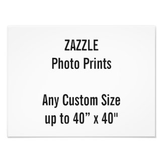 Personalized 40x30 cm Photo Print, or custom size