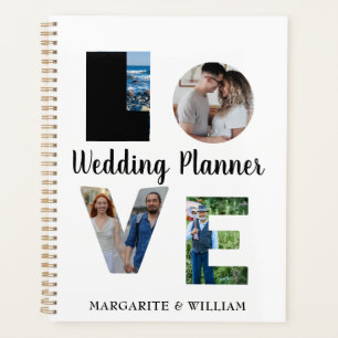 Personalized 4-Image Dated Wedding Planner