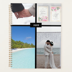 Personalized 4-Image Dated Wedding Planner