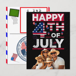Personalized 4th of July Birthday Cards