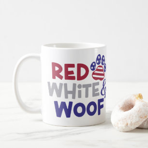 Personalized 4th of July Photo Dog Mug