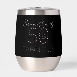 Personalized 50 and Fabulous Birthday